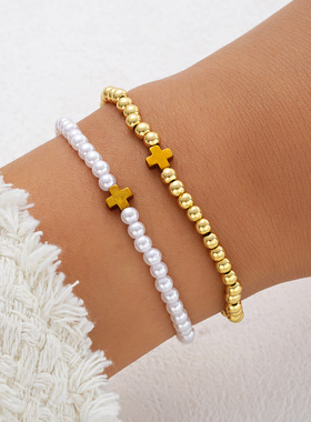 2pcs Bracelets Lover Jewelry Christmas Day Gifts手链情侣手饰