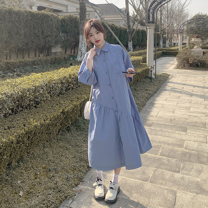 大码孕妇装春装上衣衬衫连衣裙2025春秋新款高级感哺乳孕妈妈裙子
