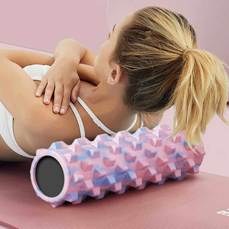 实心泡沫轴肌肉放松瘦腿迷彩狼牙棒按摩滚轴小腿按摩器瑜伽柱器材,运动/瑜伽/健身/球迷用品,泡沫轴,淘宝优惠券,粉丝福利购,淘宝优惠卷