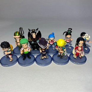 现货万代日本正版 海贼王 潜入推进城 路飞 汉考克 罗宾 手办扭蛋