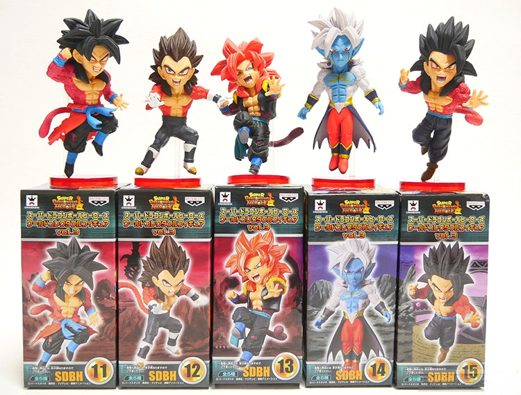 现货眼镜厂 日本 正版 龙珠gt 悟空 贝比 英雄合集03 wcf景品手办