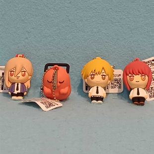 现货Furyu日版 电锯人 啵奇塔 电次 玛奇玛 帕瓦 吊饰小手办 景品