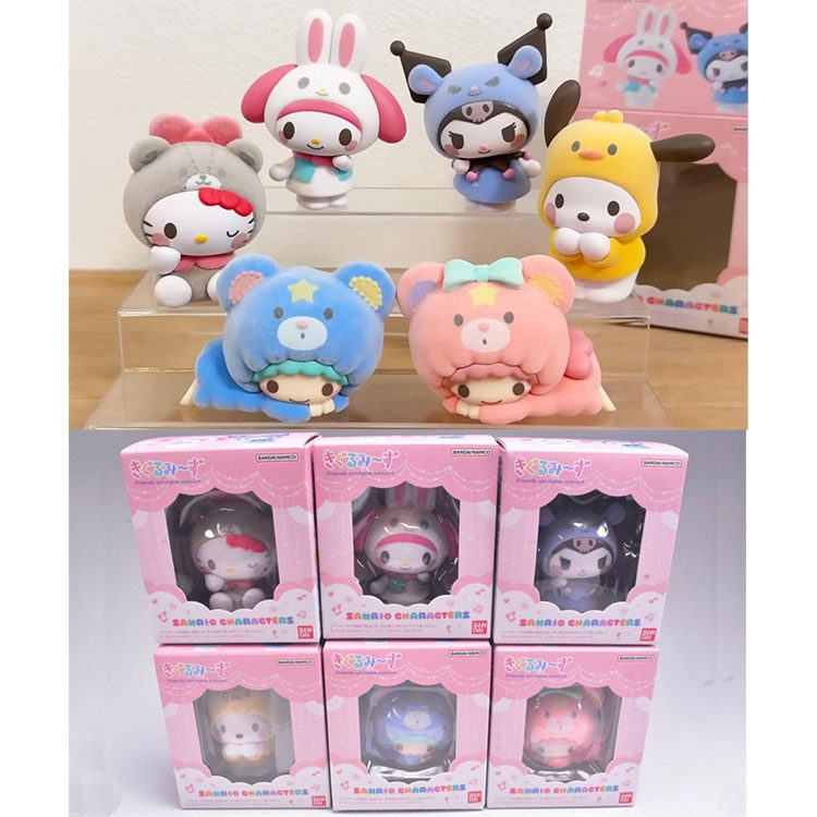 现货 万代 日本正版 三丽鸥 库洛米 双子星 植绒玩偶装 手办 盒蛋,模玩/动漫/周边/娃圈三坑/桌游,盒蛋/扭蛋/联名摆件,淘宝优惠券,粉丝福利购,淘宝优惠卷