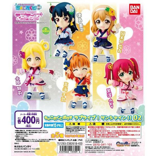 万代Lovelive水团手办扭蛋