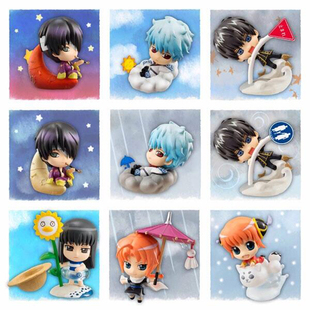 现货MegaHouse 正版 银魂 银时 神乐 桂小太郎 天气预报 手办盒蛋