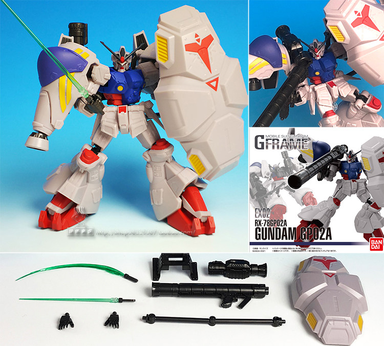 스팟 반다이 진짜 모터 전사 G- 프레임 EX High 2 Machine GP02는 상자 계란을 처리 할 수 ​​있습니다.