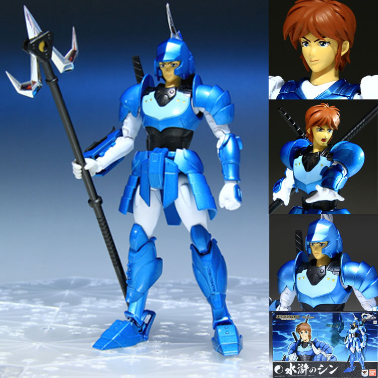 万代魔神坛斗士水浒信可动手办