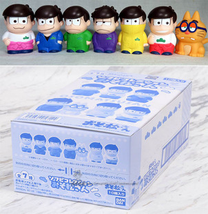 现货万代BANDAI 日本正版 阿松先生 阿松一家 空松 笔盖 盒蛋手办