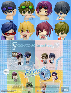 现货正版MH限定 free! 男子游泳部 遥 凛 真琴 茶友系列盒蛋8款