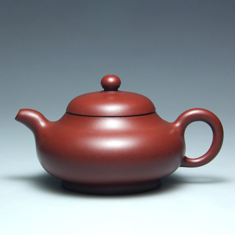 原矿大红袍朱泥壶宜兴紫砂壶茶壶名家吴海良全手工壶190CC玉乳壶,餐饮具,茶壶,淘宝优惠券,粉丝福利购,淘宝优惠卷