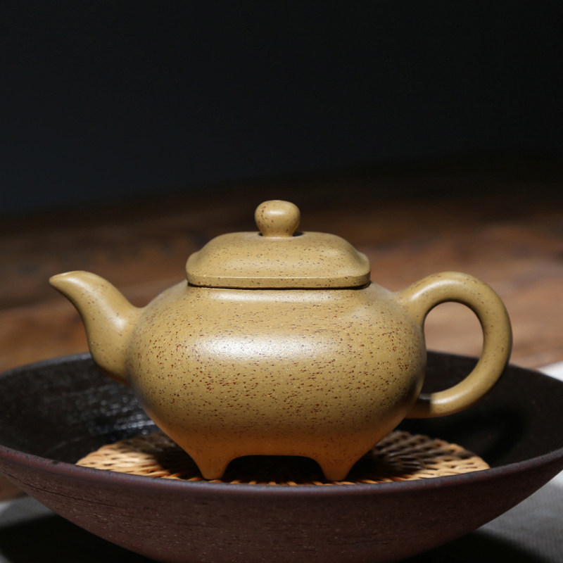 宜兴紫砂壶吴竹霞传炉泡茶壶