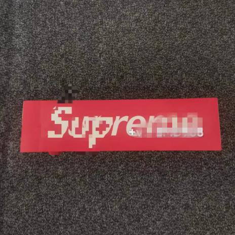 supreme吊牌 不干胶 贴纸 主标洗水吊粒袋子包装袋辅料