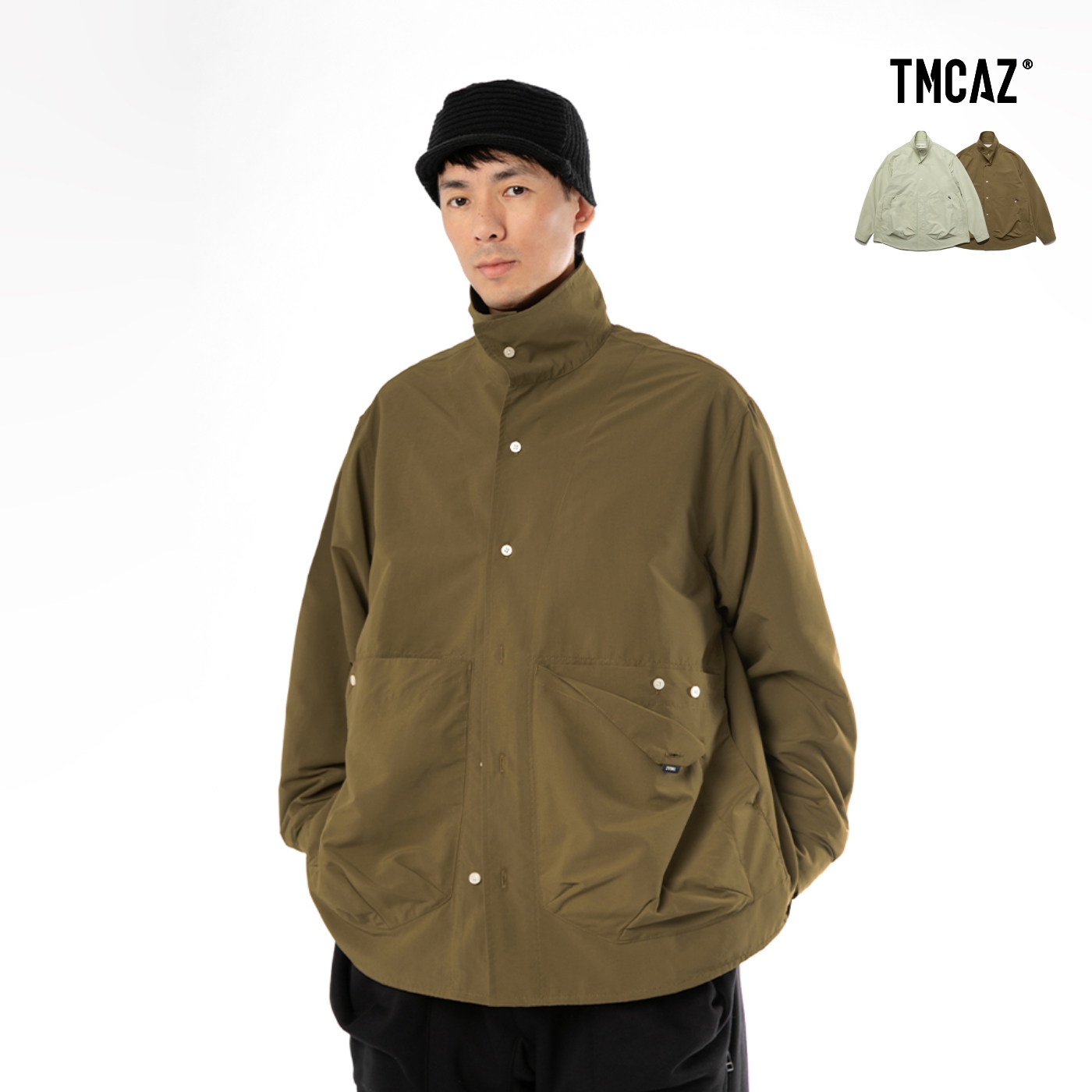 TMCAZ立领春秋宽松不易沾水夹克