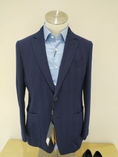 TRANDS休闲西装上衣，意大利进口羊毛面料，针织系列，弹性舒适