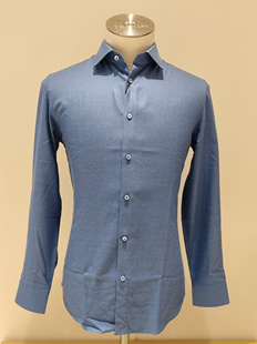 TRANDS衬衫，桑蚕丝羊绒混纺面料，吊牌价4280特价1380