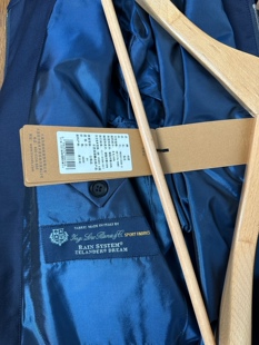 TRANDS行政夹克，LORO PIANA面料带面料标，吊牌价6800特价1780