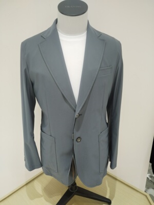 TRANDS新款单上衣.意大利LORO PIANA混纺的斜纹编织的功能型面料