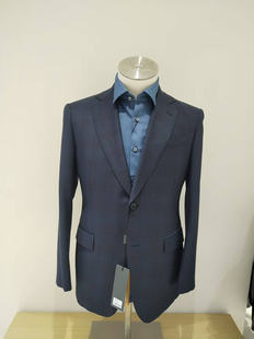 男士西服套装TRANDS品牌意大利进口杰ni亚羊毛面料秋冬款商务套装