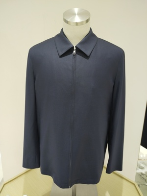 TRANDS新款夹克。意大利高奢面料品牌PIACENZA。双经双纬组织结构