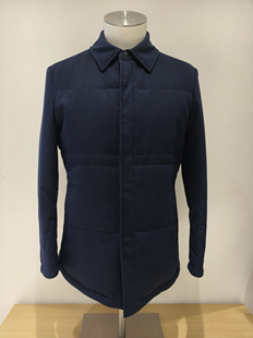 TRANDS棉服，意大利哥伦布羊绒面料，吊牌价18600特价5000