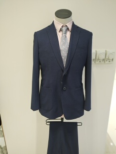 TRANDS西服套装COLOMBO面料奢华泡泡纱套装.150'S高纱支 超细羊毛