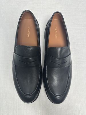 TRANDS男鞋，乐福鞋百搭款，头层牛皮鞋面，进口XL底专柜3280