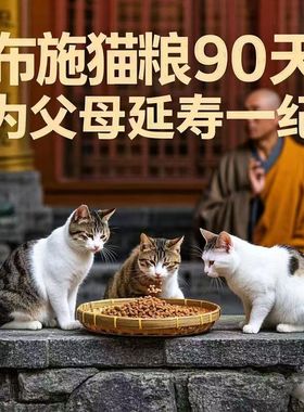 布施猫粮救助粮独立包装落难猫散装流浪猫类饲料耐存放爱心抗暑+