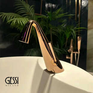 意大利捷仕水龙头CONO系列设计感艺术造型台上洗手面盆龙头