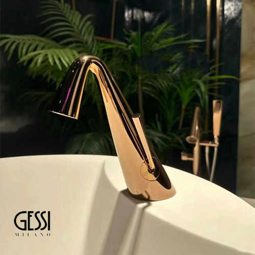 意大利捷仕水龙头CONO系列设计感艺术造型台上洗手面盆龙头