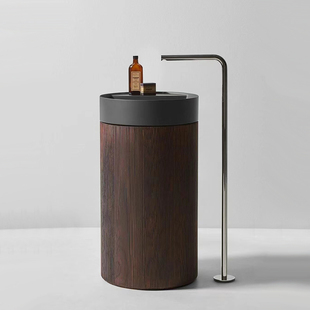 意大利捷仕落地立式面盆水龙头加高立柱盆独立浴缸入墙暗装式洗手