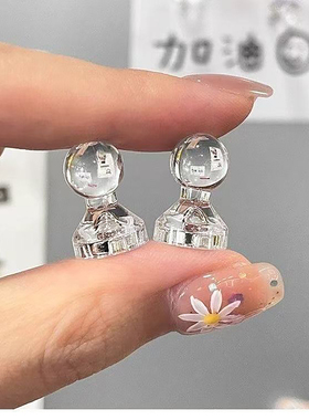 透明强力磁吸钉冰箱贴强力磁铁圆形强磁吸铁石黑板磁吸固定器吸力