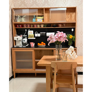 适用原始原素餐边柜宜家洞洞板通用挂钩配件墙上书房收纳盒置物架