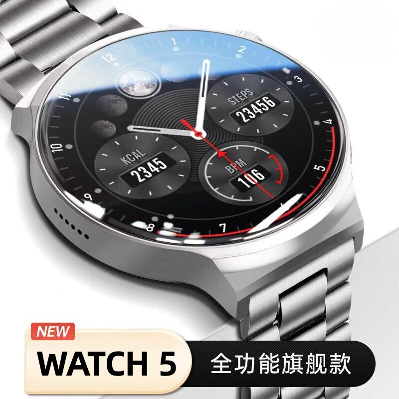 vivo WATCH 5智能手表男女情侣大屏运动手环健康监测防水血压跑步