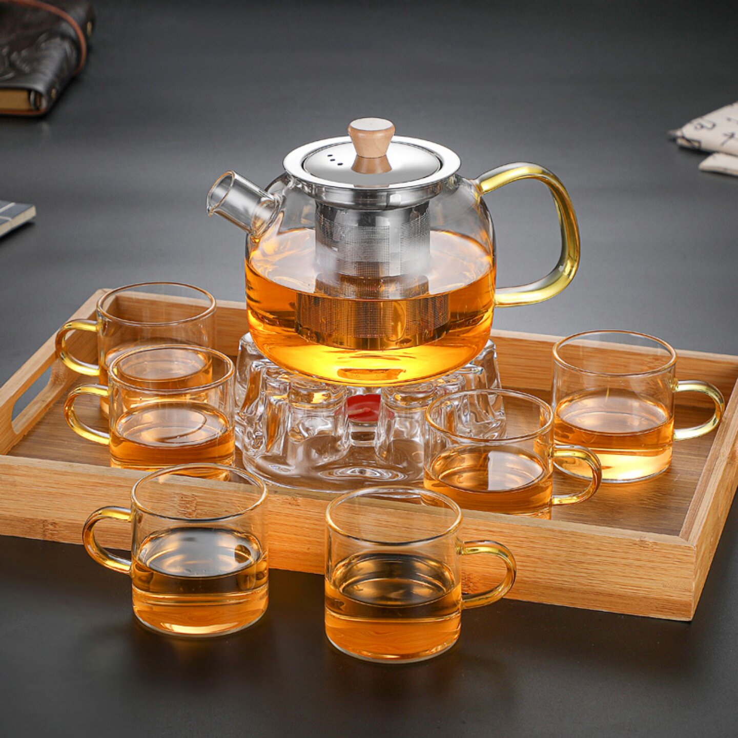 海之波高硼硅耐热防爆茶工厂直销图片