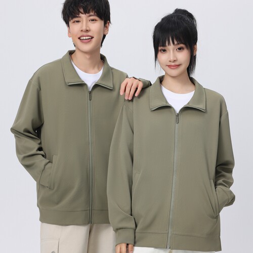 餐饮工作服定制印LOGO长袖卫衣秋