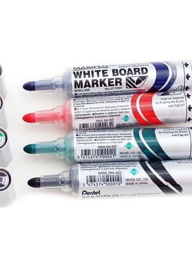 日本派通Pentel MAXIFLO MWL5M直液式白板笔电子会议笔白板办公笔