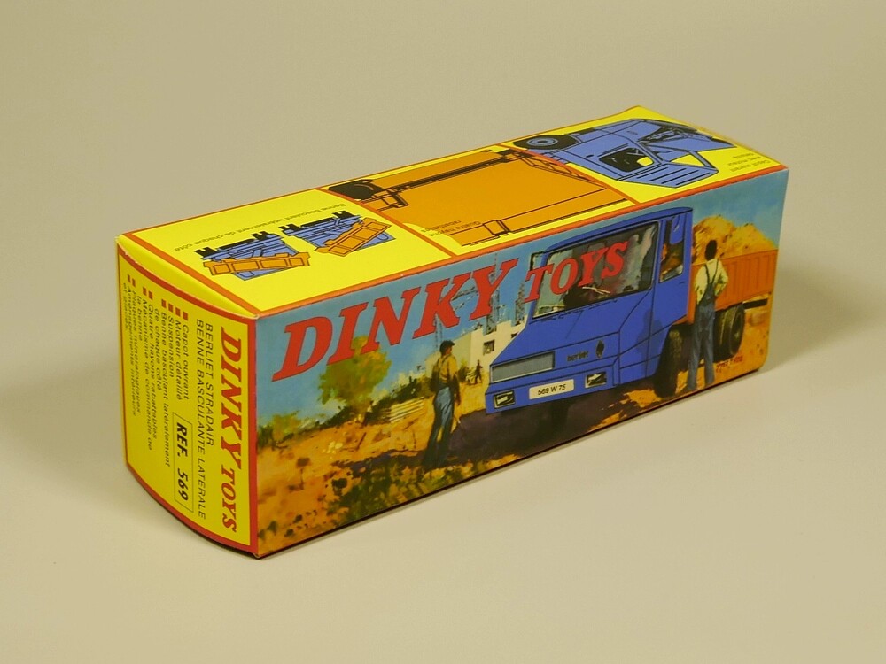 Dinky toys 1:43 AUTOCARRO BERLIET法国贝利埃自卸车复古铁皮车