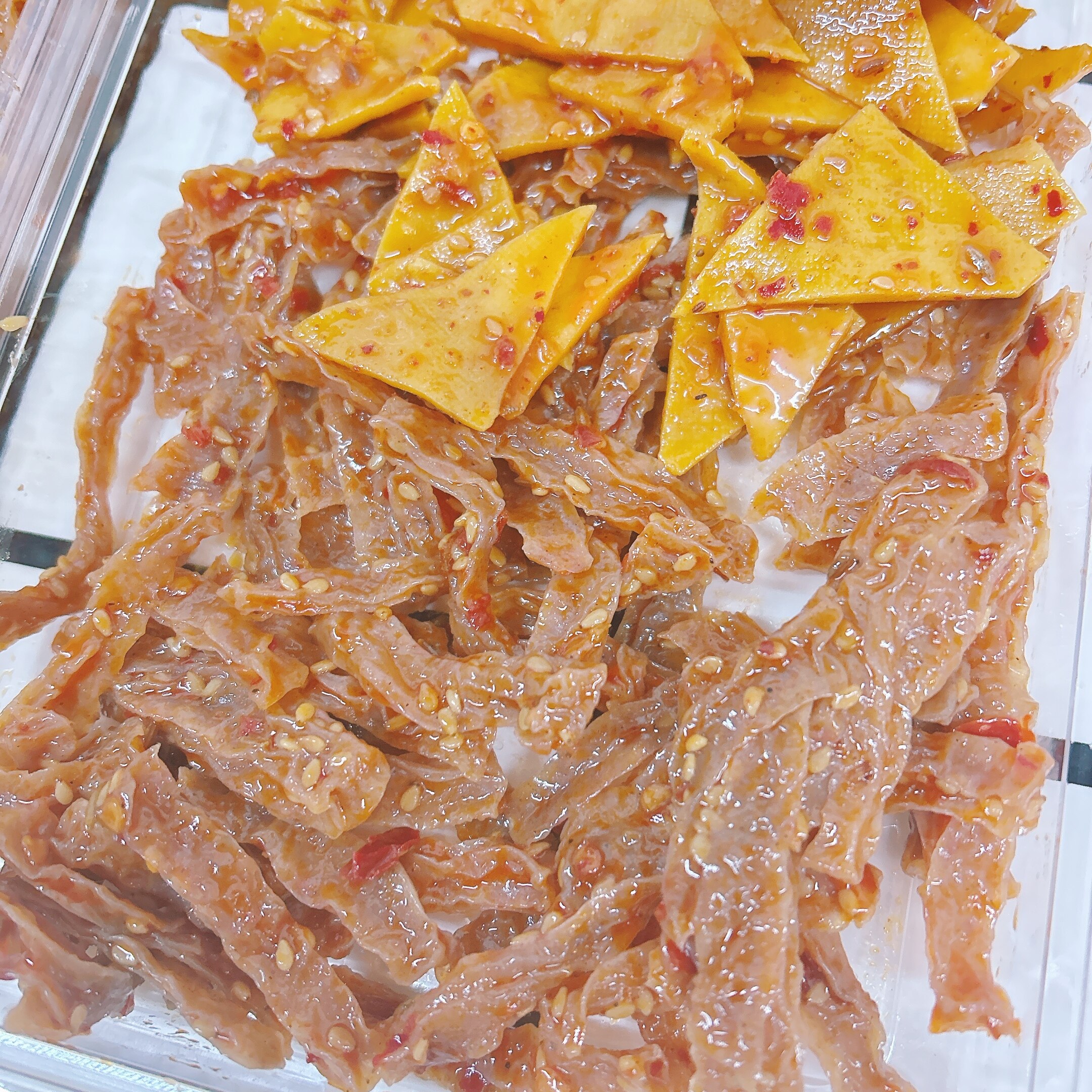 湖南特产麻辣魔芋干 手工魔芋丝开袋即食网红休闲办公室解馋零食