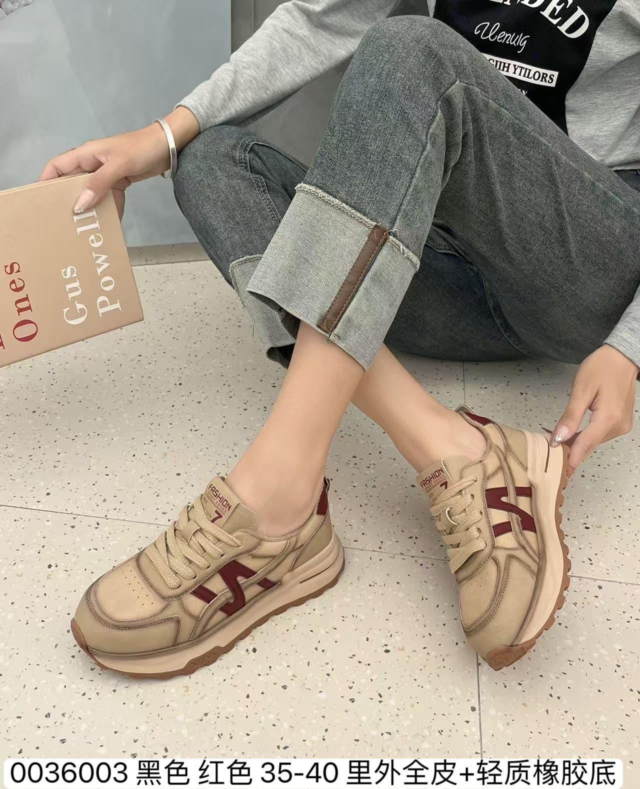 2025新款真皮女鞋时尚休闲鞋平底圆头系带学生鞋阿甘鞋女运动鞋,女鞋,时尚休闲鞋,淘宝优惠券,粉丝福利购,淘宝优惠卷