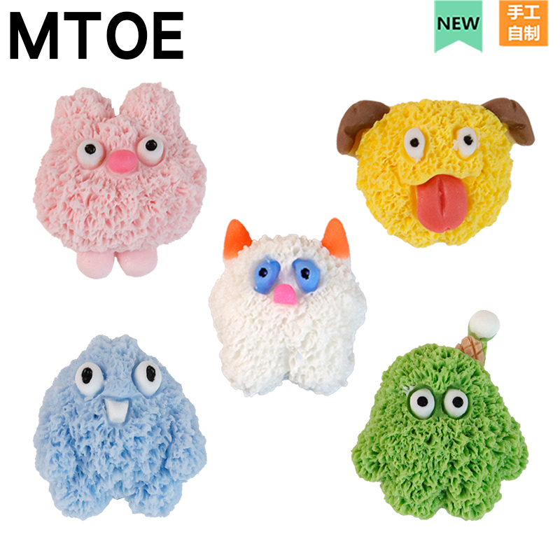 炸毛小怪兽Crocs洞洞鞋配饰