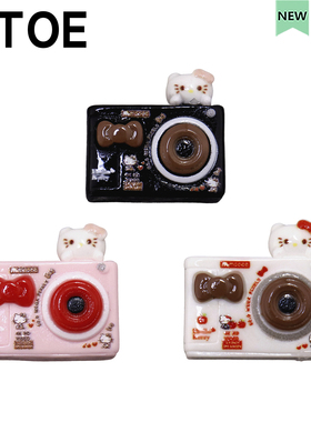 MTOE 3D猫咪相机洞洞鞋配饰diy配件鞋带扣扑家大孔nativ鞋备注F4
