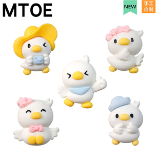 花Cross装 MTOE 扣配件可爱鞋 配饰diy鞋 饰扣 相机小鸭子Crocs洞洞鞋