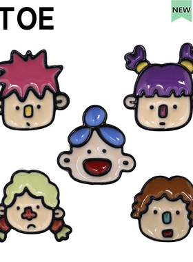 MTOE 00小伙妹洞洞鞋配饰diy配件鞋带扣扑家大孔nativ鞋花备注C7