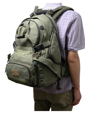 吉尼佛13029双肩摄影包户外帆布数码单反相机包大容量专业背包