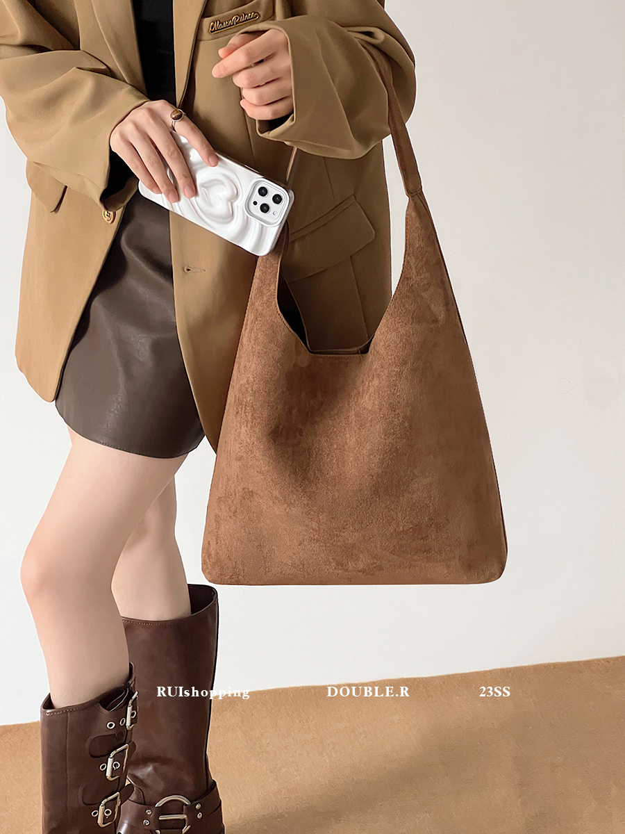 DOUBLER小瑞靓包软皮大包托特包