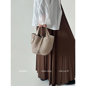 纯手作·小瑞靓包 手提包 编织菜篮子托特包包女2025新款 优雅 她