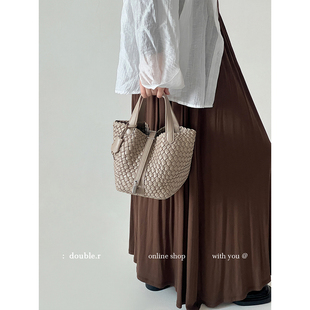 纯手作·小瑞靓包 她 编织菜篮子托特包包女2026新款 手提包 优雅