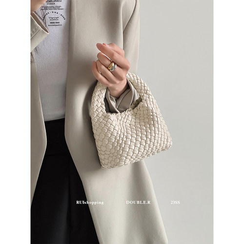 DOUBLE.R小瑞靓包手工编织链条包