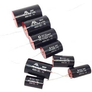 法国苏伦 SCR (小S)10UF 22UF 400V无极电容 无氧铜引脚 原装正品