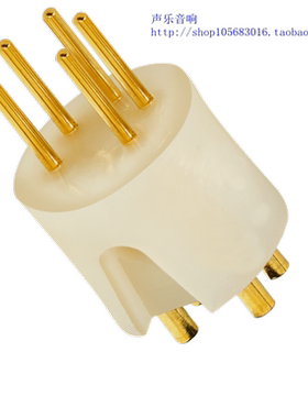 原装美国 CARDAS 卡达斯 M DIN 黑胶唱机五针插头 现特价